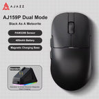 AJ159 Wireless Gamer Mouse with RGB Magnetic Charging Base