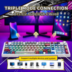 F99 Pro 96% Mechanical Gaming Keyboard Tri Mode