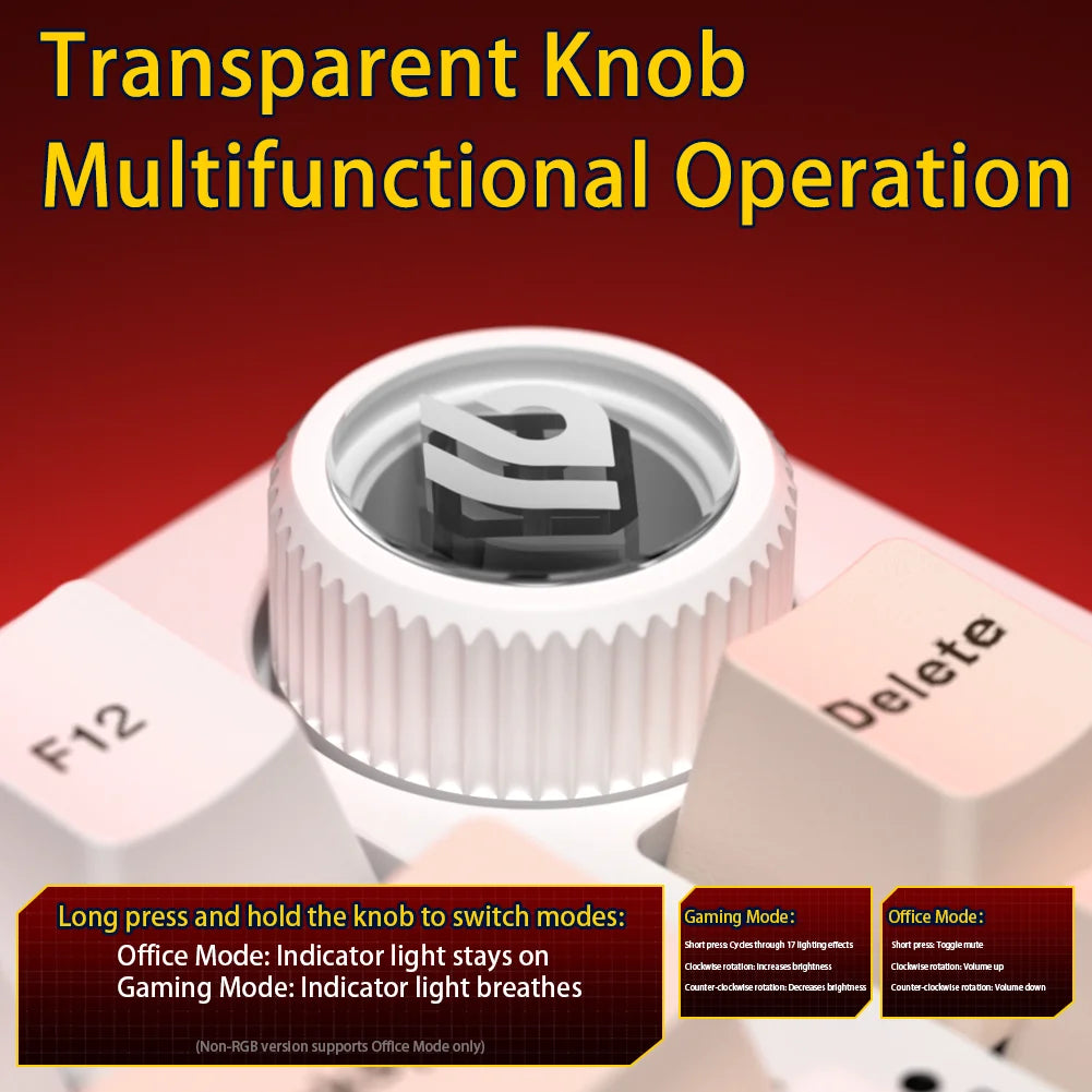 Hi75C/HI75C Pro Tri-Mode Custom Barebone Keyboard