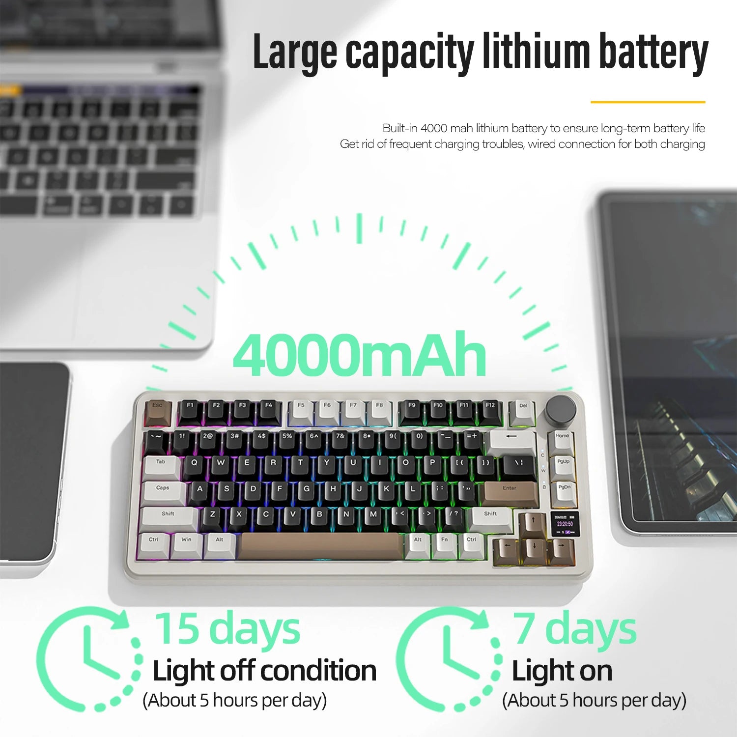 X85/X85Pro Wireless Mechanical Gaming Tri mode Keyboard