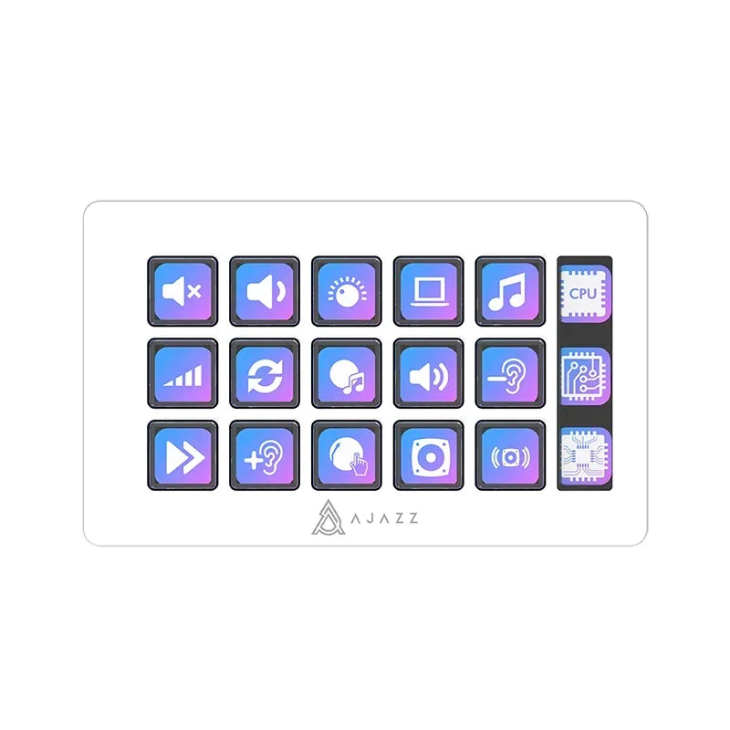 Akp153E Customizable Lcd 15 Keys Stream Controller