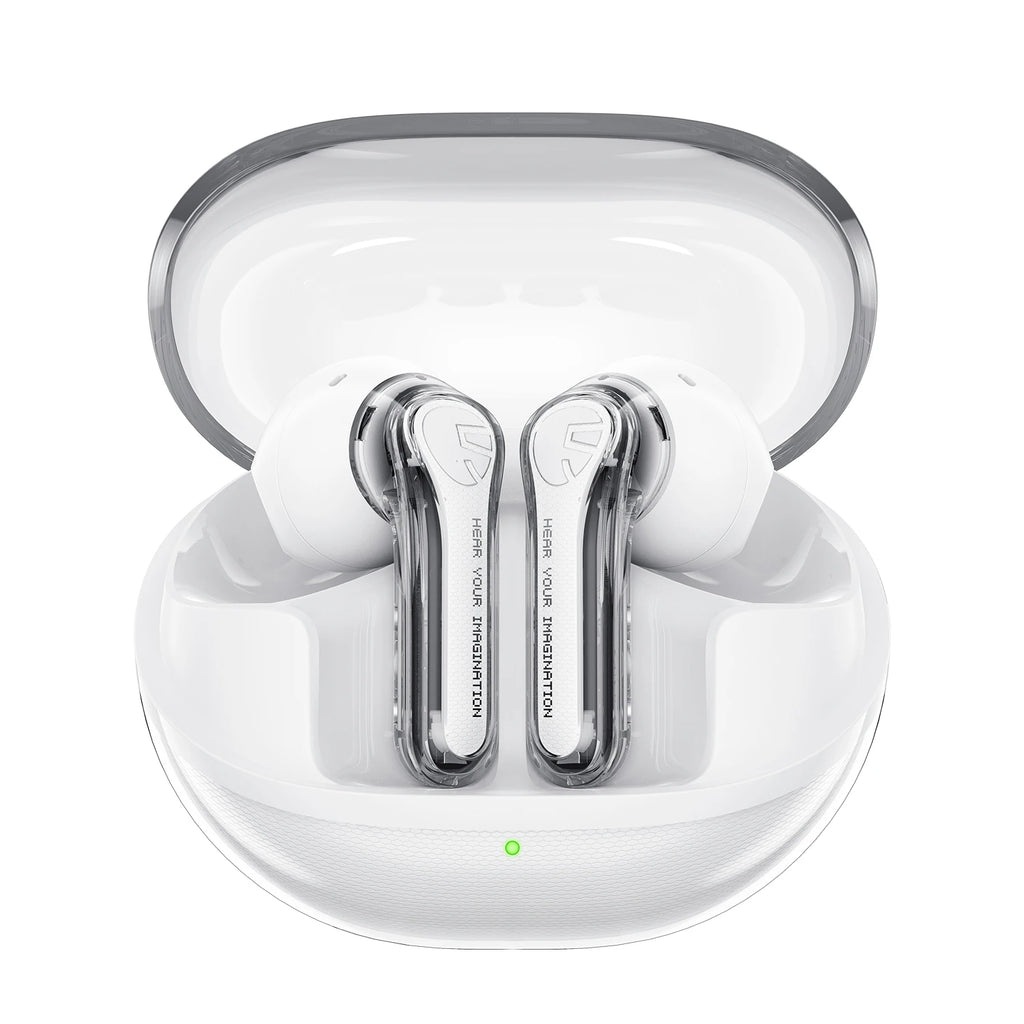 Clear Pods Bluetooth Wireless Earphones with Dual ENC Mic