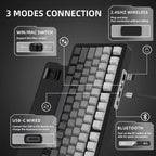 X85/X85Pro Wireless Mechanical Gaming Tri mode Keyboard