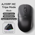 AJ159 Wireless Gamer Mouse with RGB Magnetic Charging Base