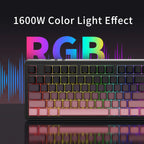 AK870 Plus Wireless TFT Screen Mechanical Keyboard