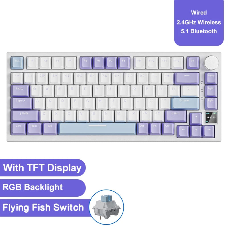 AJAZZ AK820 / AK820 Gaming Mechanical Keyboard 75%