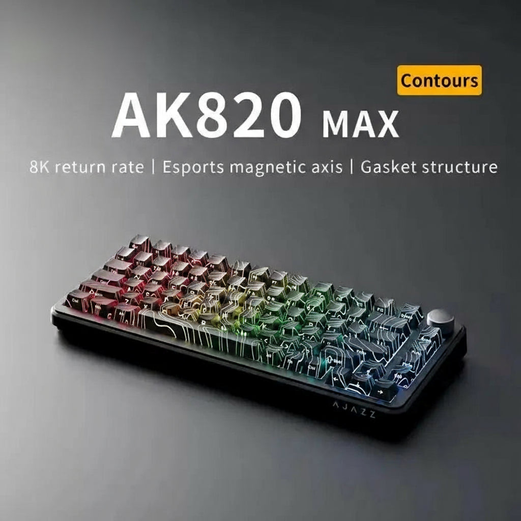 Ak820 Max Ultra Magnetic Wireless Mechanical Keyboard