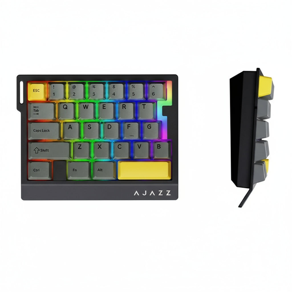 AK029 Single-hand Magnetic Axis Mechanical wired Keyboard