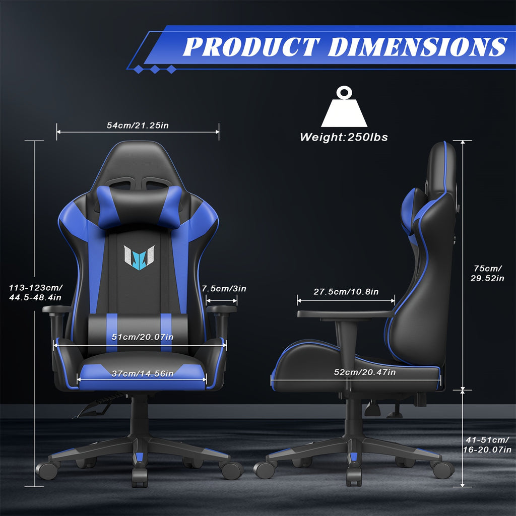 Adjustable Height Swivel Ergonomic Gaming Chair