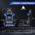 Adjustable Height Swivel Ergonomic Gaming Chair